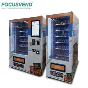 Máquina Expendedora Refrigerada con Casilleros y Función de Pago Electrónico sin Efectivo y con Monedas para Supermercados y Estaciones de Mensajería - Product Image 2