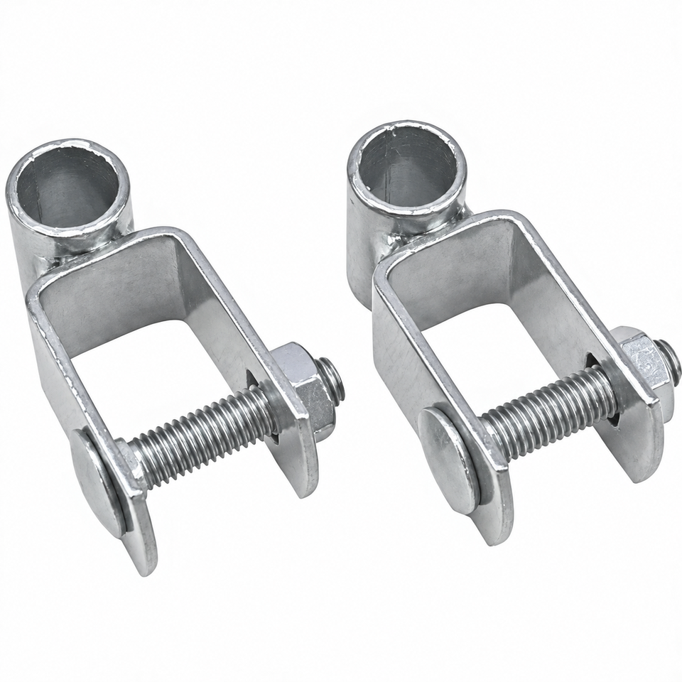 Secure Chain Link Fence Gate Hinges for 2 Inch Square Posts with 5/8 ...