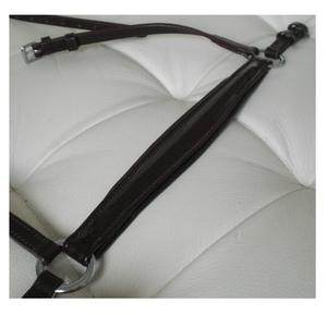 Sac d'emballage de produits de luxe de grande qualité en cuir noir pour chevaux Bandeau nasal tendance pour sports et divertissement - Product Image 1