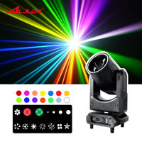 Foco de escenario con zoom de 380W, Foco de haz de luz de 380W con efecto halo y control DMX512 para DJ, bares, bodas, conciertos y fiestas