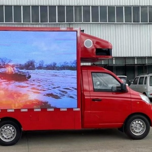 Mini Van Personalizzato con Motore a Benzina, Messaggio Pubblicitario Scorrevole, 75KW 110KW, Pubblicità 3D sul Tetto dell'Auto per Foton - Product Image 4