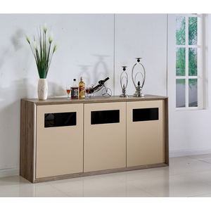 Buffet Wood Wooden <strong>Sideboard</strong> Buffets <strong>Sideboards</strong> 60 Luxury <strong>Modern</strong> 160 Old Cabinet Dark Metal Glossy <strong>Grey</strong> Design Kitchen White - Product Image 1