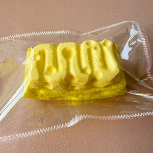 Novelty Food-themed Taba Cheese bar Squeeze Toy-super Sticky Stress Relief Gift for Kids Adults Desk Toy Enhance Mood Therapy - Product Image 1