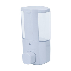 Distributeur de savon mural à pression, distribution manuelle par pression, distributeur de savon pour les mains sans perçage, savon mural pour salle de bain d'hôtel - Product Image 2