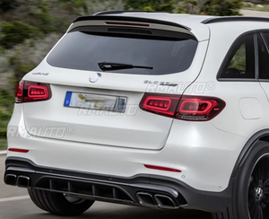 สปอยเลอร์หลังคาท้ายรถยนต์ ชุดแต่งสปอยเลอร์หลังสำหรับรถยนต์ Mercedes Benz GLC X253 W253 GLC43 GLC63 GLC260 GLC300 AMG ปี 2016-2019 - Product Image 4