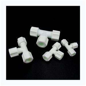 Junta de reparación rápida de alta presión, accesorios de tubería de fijación rápida, unión en T de plástico PP blanco que incluye codo directo de fábrica china - Product Image 5