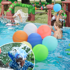 ลูกบอลน้ำซิลิโคนขายดี ของเล่นน้ำสำหรับเด็กช่วงฤดูร้อน บอลลูนน้ำ - Product Image 5