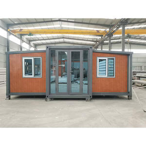 Iso 40ft High Cube Luxury Shipping Container House Hermoso alojamiento prefabricado Paneles sándwich alemanes para centro comercial al aire libre Hotel - Product Image 3