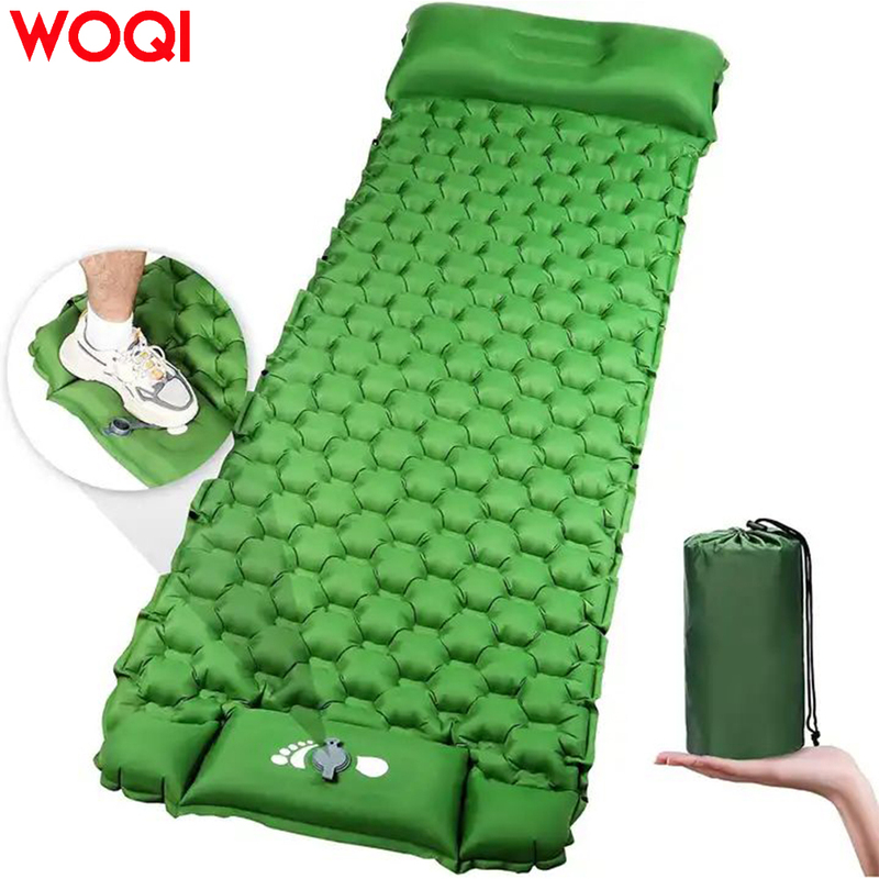 WOQI Luxury PVC Lightweight Foldable Single