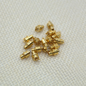 MMCX Male Connector 4.0 Brass Audio <b>Plug</b> For Earphones <b>Adapter</b> Round Type - Product Image 1
