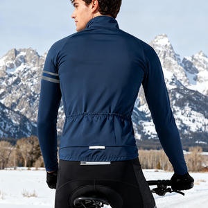 WOSAWE uomo giacca da <span class=keywords><strong>ciclismo</strong></span> <span class=keywords><strong>invernale</strong></span> impermeabile antivento pile termico giacca bici <span class=keywords><strong>abbigliamento</strong></span> da bicicletta <span class=keywords><strong>per</strong></span> la corsa escursioni - Product Image 6