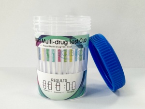 Nhanh chóng độc tính kiểm tra nhanh chóng Màn hình dipcard/cup 12 cấu hình Có sẵn Tùy chỉnh nước tiểu Thiết bị kiểm tra - Product Image 3