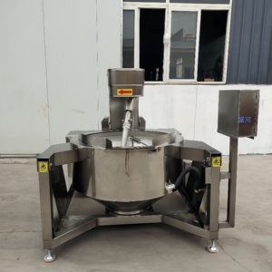 Tốt nhất bán Ớt nước sốt Áo khoác ấm đun nước nồi dán nấu ăn Máy trộn công nghiệp tự động nấu ăn máy Nồi cơm điện thương mại - Product Image 2