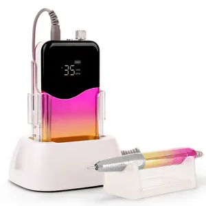 Noi saloni di bellezza amore così <span class=keywords><strong>tanto</strong></span> E File macchina trapano per unghie portatile 35000RPM ricaricabile per Manicure elettrica - Product Image 1