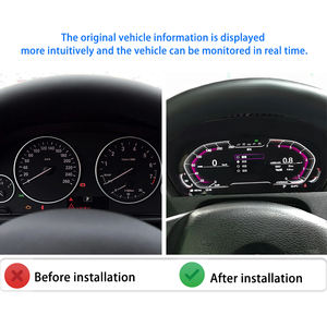 Tableau de bord numérique 12,3 pouces pour BMW Série 2 F22 F23 F44 F45 F46 2012-2018, tableau de bord LCD de voiture, compteur de vitesse - Product Image 3