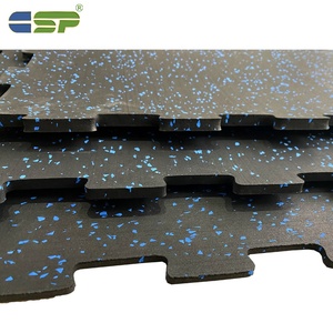 12MM 고밀도 무독성 연동 체육관 고무 바닥 퍼즐 고무 시트 - Product Image 4