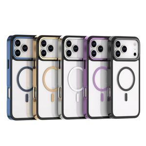 <span class=keywords><strong>เคส</strong></span>โทรศัพท์มือถืออะคริลิค<span class=keywords><strong>กัน</strong></span><span class=keywords><strong>กระแทก</strong></span>เคลือบโลหะไทเทเนียมสุดหรู ดีไซน์แม่เหล็กทันสมัย สำหรับ <span class=keywords><strong>iPhone</strong></span> 14 15 16 17 Pro Max - Product Image 1
