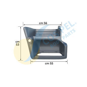 Nuevo COS.PEL. 301,25240 PIE RH (GRIS (RAL 7021) - Product Image 1