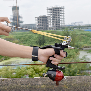 Ensemble de fronde de <span class=keywords><strong>chasse</strong></span> <span class=keywords><strong>et</strong></span> de pêche en plein air professionnel Piaoyu accessoires solides <span class=keywords><strong>et</strong></span> complets - Product Image 3