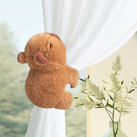 Jouets en peluche Capybara Kawaii et moelleux, bracelet en coton doux avec rembourrage en PP, bracelet à claquer mignon, animal en peluche Capybara