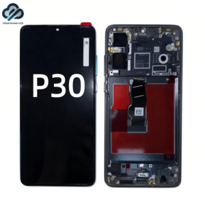 Écran tactile LCD avec châssis pour Huawei <span class=keywords><strong>P30</strong></span> – Garantie 1 an – Écran LCD d'origine pour réparation de téléphone Huawei - Product Image 1