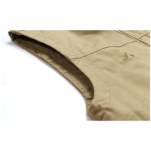 Rompi Pancing Pria Berkualitas Tinggi, Rompi Utilitas Perjalanan Dengan Kantong, Jaket Rompi - Product Image 2