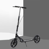 Trottinette à 2 roues pour enfants, mini trottinette pour bébé avec pédale, approuvée par la norme EN14619