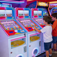 Nouvelle Machine de Jeu d'Arcade 2025 : Joystick en Métal et Plastique, Tir de Billes, Pinball, Jouet en Capsule