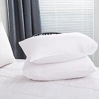 Ensemble de Draps de Lit Grand Lit Hôtelier de Luxe, Housse de Couette 1800, Choix Taille King, Blanc, 400 Fils
