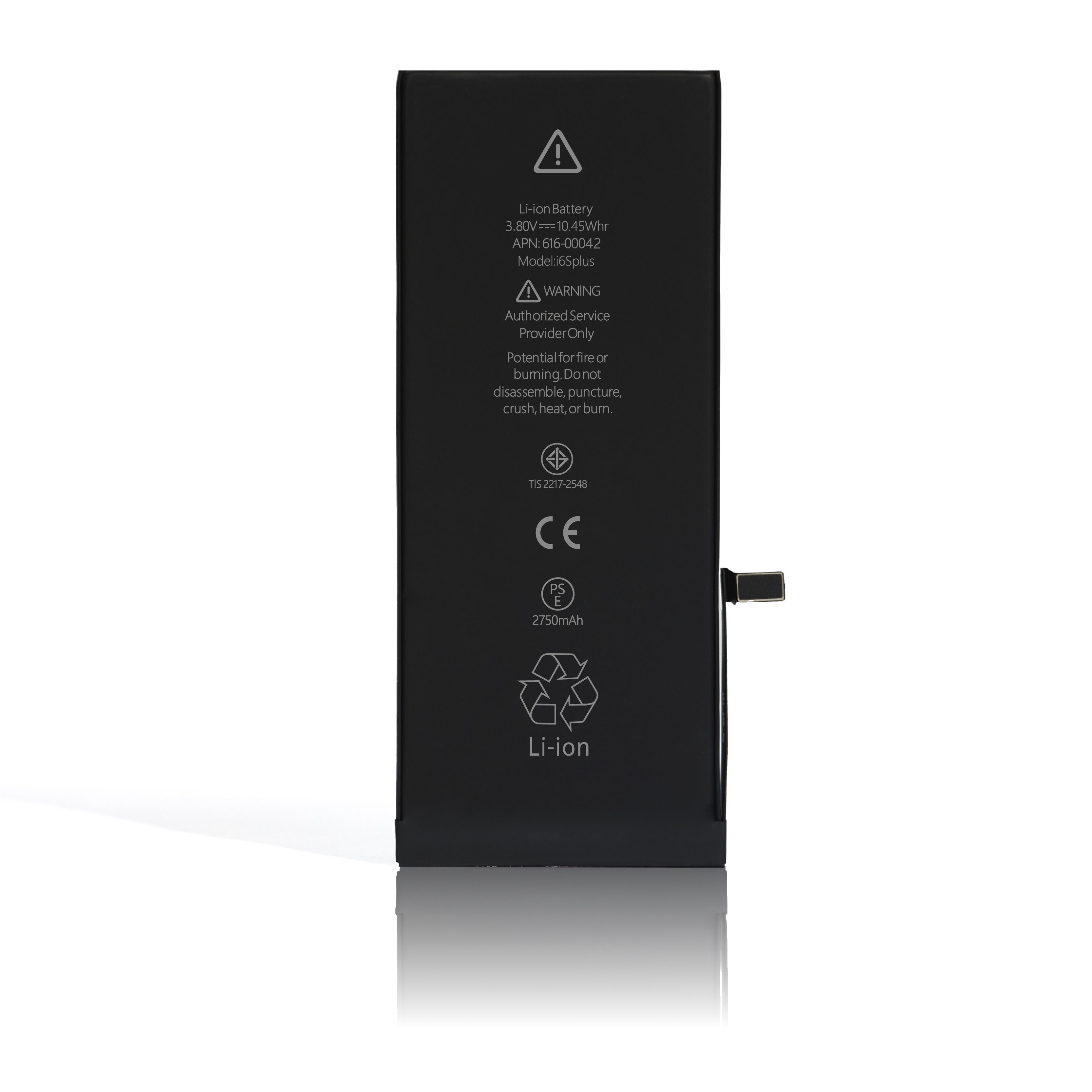 For iPhone 6s plus 2750mAh