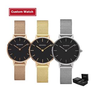 Montres pour femmes OEM avec bracelet en acier élégant, mouvement japonais Miyota 2035, étanche 3ATM, montre-bracelet tendance pour femmes - Product Image 3