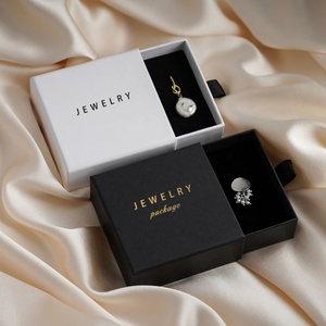 Caja de Regalo de Joyería Deslizante de Papel Mini con Logotipo Personalizado de Marca Privada al por Mayor - Product Image 2