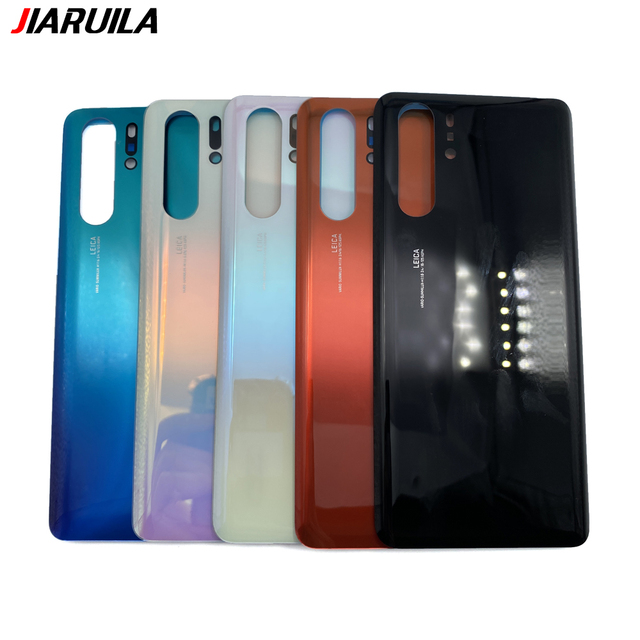 Wholesale for Huawei P30 Pro Mobile Phone Battery Back Cover Glass Rear Door Replacement Parts Housing With Camera Glass Lens