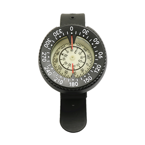 Brújula de <span class=keywords><strong>Buceo</strong></span> Negra Hotdive con Carcasa de Acrílico y TPU - Herramienta de Navegación Subacuática Duradera y Portátil - Product Image 2