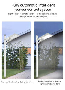 Réverbère solaire LED haute puissance personnalisé 100/200/300W IP67 - Product Image 4