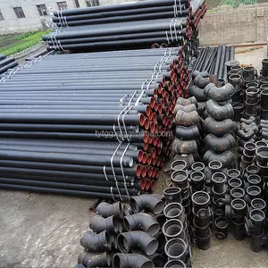 China Ductile Iron Pipe Professional Ductile Cast Iron Pipes And Fitting