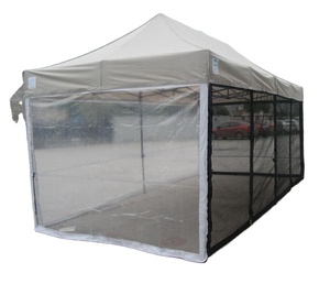 Tenda da spiaggia per esterno in alluminio pieghevole a baldacchino impermeabile per eventi commerciali <span class=keywords><strong>X</strong></span> 10 borse con stampa a sublimazione personalizzata - Product Image 1