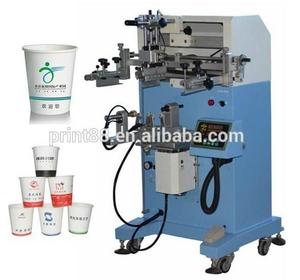 Dongguan <span class=keywords><strong>Avion</strong></span>/<span class=keywords><strong>Cylindre</strong></span> Semi-Automatique tasse de <span class=keywords><strong>papier</strong></span> machine D'impression D'écran LC-PA-300E pour bouteilles en plastique - Product Image 1