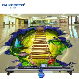 BK-UV32F famosa marca automática 6D Floor Impressora a jato de tinta para pintura Mural