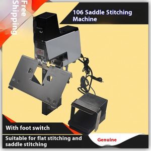 106E Electric Riding Stapler Paper Product Making Machinery for Book <b>Binding</b> Electric Stapler Paper Processing <b>Machine</b> - Product Image 3