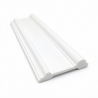Plinthe en polystyrène blanc moderne pour la décoration murale résidentielle et commerciale