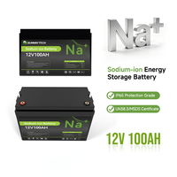 Batterie au sodium-ion 12V 100Ah, cellules Na, batteries au sodium-ion pour véhicules électriques, camping-cars, maison, directement de l'usine