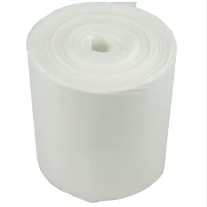 Direct factory price wet wipes/alcohol swab raw material parallel and cross lapping spunlace nonwoven fabric