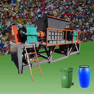 Factory Direct Sales Mini Carton Shredder <b>Textile</b> Fabric Shredder Wood Pallet Metal Crusher Machine Shredder for Car - Product Image 2