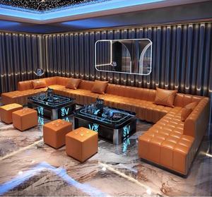 Commercial Vip Night Club Bar Strip Club Meubles Narguilé Salon Meubles Led Center Dj Booth Table Bar Salon Sièges Canapé Ensemble - Product Image 4