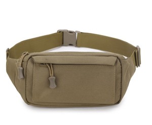 กระเป๋าคาดเอวแนวสปอร์ตใช้ได้ทั้งชายและหญิงกระเป๋าโทรศัพท์มือถือกันน้ำอเนกประสงค์พร้อมซิปวัสดุอ๊อกฟอร์ดลวดลายหลากสีสำหรับกลางแจ้ง - Product Image 1