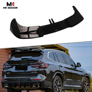 Aile de becquet de <span class=keywords><strong>toit</strong></span> arrière de Style VTEN pour <span class=keywords><strong>BMW</strong></span> <span class=keywords><strong>X3</strong></span> G01 LCI 2022-2024 pièces de voiture de becquet d'aile supérieure arrière noir brillant - Product Image 1