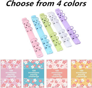 Feuille de budget de <span class=keywords><strong>d</strong></span>épenses de classeur de <span class=keywords><strong>d</strong></span>éfi <span class=keywords><strong>d</strong></span>'économie <span class=keywords><strong>d</strong></span>'argent <span class=keywords><strong>d</strong></span>'enveloppe de 100 réutilisable pour budgétiser et économiser de l'argent - Product Image 2