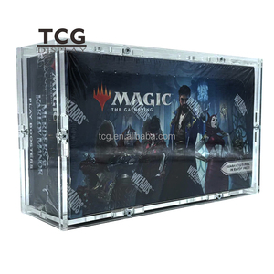 TCG tùy chỉnh rõ ràng UV bảo vệ acrylic hiển thị cho ma thuật: Các tập hợp Hoang Dã của eldraine Booster box với nam châm Nắp Acryl trường hợp - Product Image 4