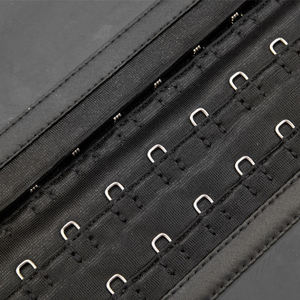 LANGQIN Guangdong Shapewear Corset en latex à 9 baleines en acier, gaine amincissante à maintien moyen avec boutons décoratifs, vente en gros - Product Image 5